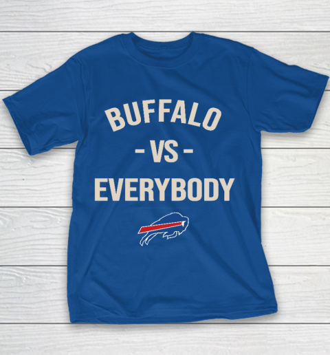 Buffalo Bills Vs Everybody Youth T-Shirt 6