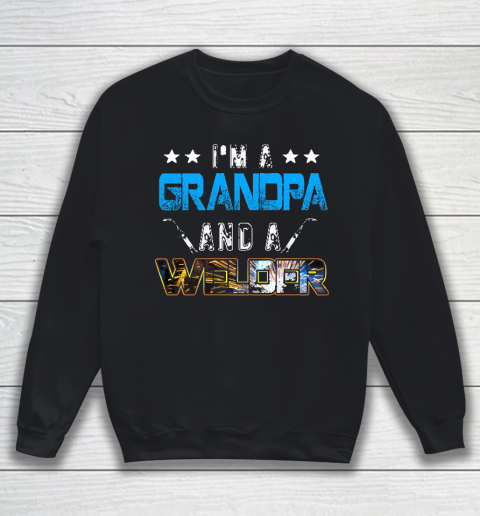 Welder American Usa Patriotic Welder Grandpa Sweatshirt