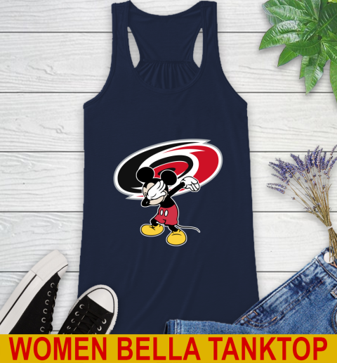 Carolina Hurricanes NHL Hockey Dabbing Mickey Disney Sports Racerback Tank 11