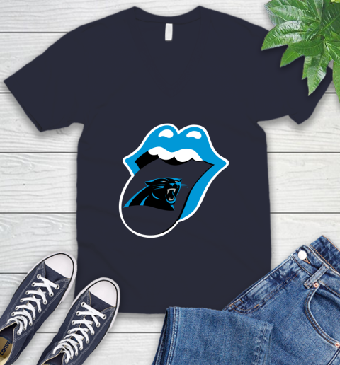 Carolina Panthers NFL Football Lips I Root For My Team Adoring Fan 51