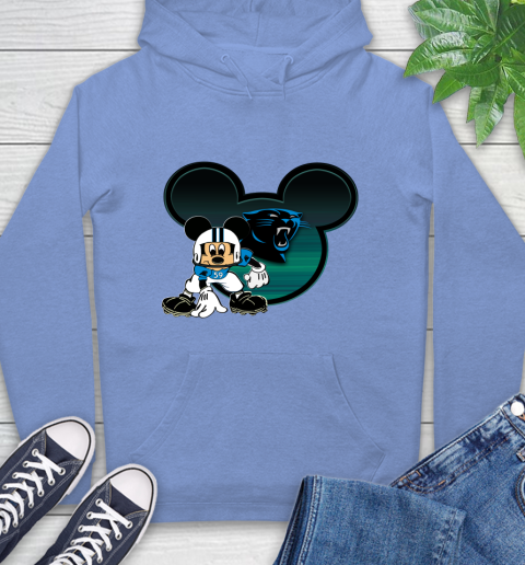 NFL Carolina Panthers Mickey Mouse Disney Football T Shirt Hoodie 11