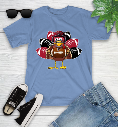 Atlanta Falcons Turkey Thanksgiving Day Youth T-Shirt 11