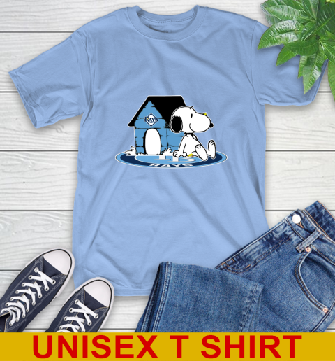 MLB Baseball Tampa Bay Rays Snoopy The Peanuts Movie Shirt T-Shirt 11