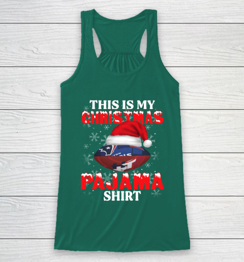 Houston Texans This Is My Christmas Pajama Shirt NFL Racerback Tank 5