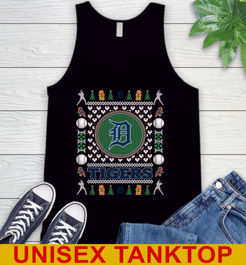 Detroit Tigers Merry Christmas MLB Baseball Loyal Fan Tank Top