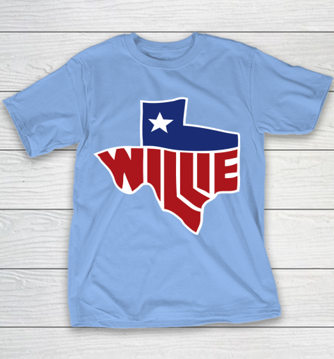 Willie Nelson shirt Willie's Texas Youth T-Shirt 8