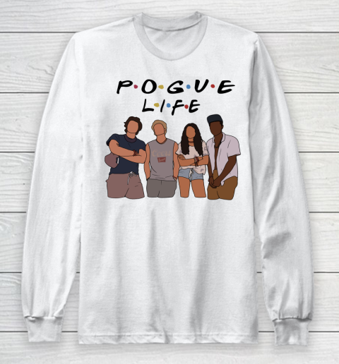 Pogue Life Shaka Hand Hang Loose In White Obx Women's T-Shirt