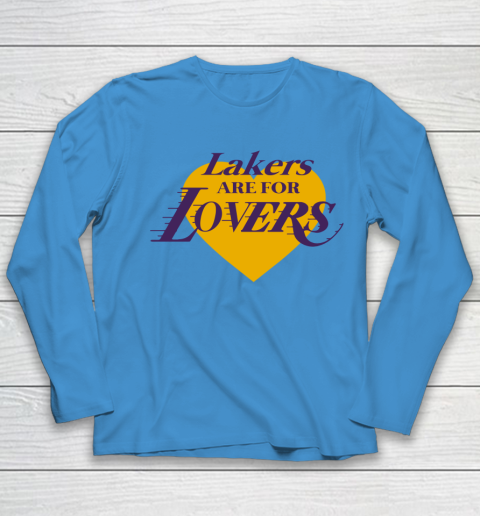 Love Lakers Shirt Laker Are For Lovers Youth Long Sleeve 4