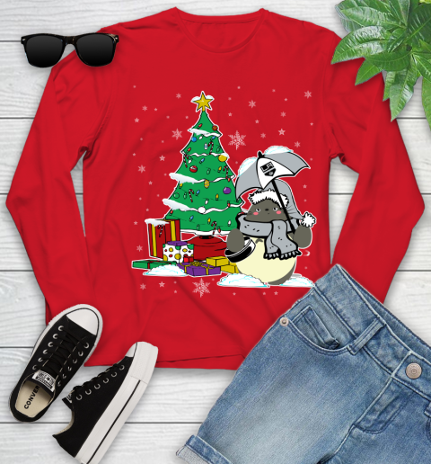 Los Angeles Kings NHL Hockey Cute Tonari No Totoro Christmas Sports Youth Long Sleeve 11