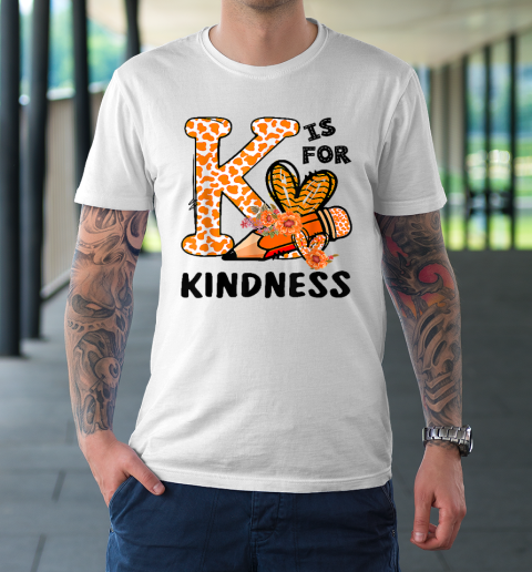 Kindness Unity Day Orange No Bullying Teachers T-Shirt