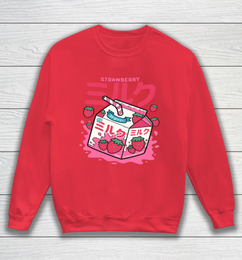 Japanese strawberry milk sweater top