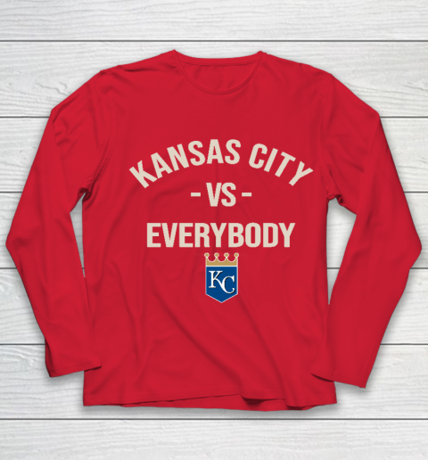 Kansas City Royals Vs Everybody Youth Long Sleeve 8