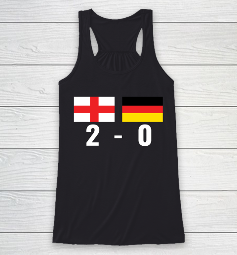 England  Germany 2 0 Euro Football Championship Racerback Tank
