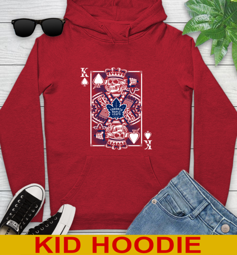 Toronto Maple Leafs NHL Hockey The King Of Spades Death Cards Shirt Youth Hoodie 11