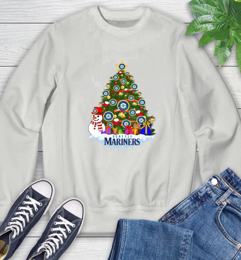 Seattle Mariners Merry Christmas MLB Baseball Sports Sweatshirt 5