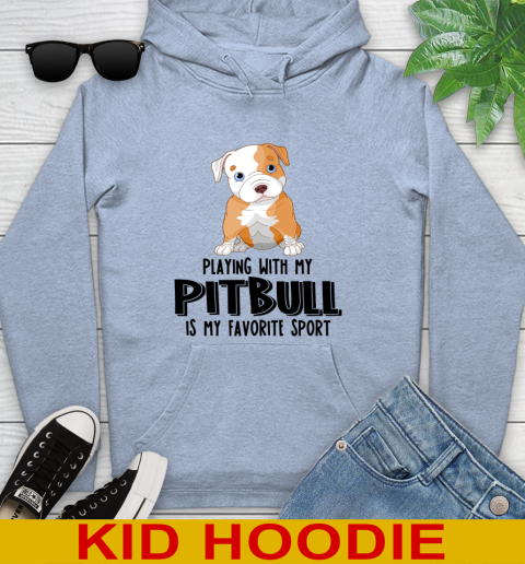 Playing with my pitbull is my favorite sport 118