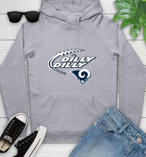 NFL Los Angeles Rams Dilly Dilly Football Sports Youth Hoodie 6
