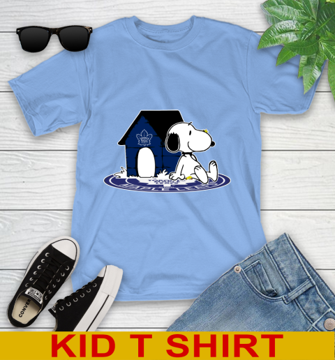 NHL Hockey Toronto Maple Leafs Snoopy The Peanuts Movie Shirt Youth T-Shirt 11