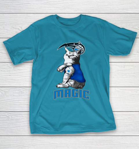 NBA Basketball My Cat Loves Orlando Magic T-Shirt 7