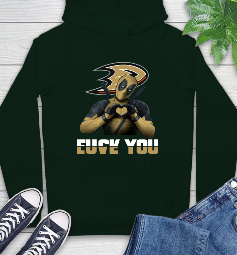 NHL Deadpool Love You Fuck You Hockey Sports Hoodie 12