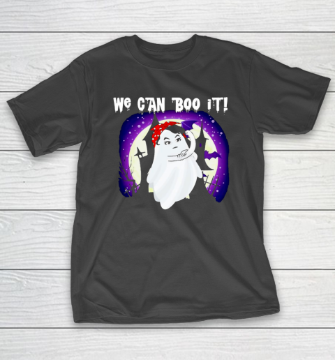 Vegatee Strong Girl Ghost we can Boo it Halloween T-Shirt