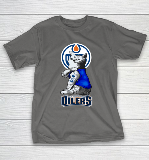 NHL My Cat Loves Edmonton Oilers Hockey T-Shirt 8