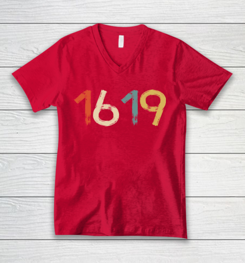 1619 Project Retro V-Neck T-Shirt 6