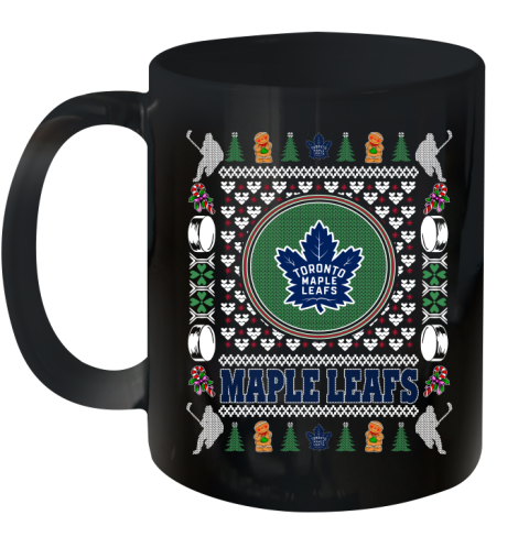 Toronto Maple Leafs Merry Christmas NHL Hockey Loyal Fan Ceramic Mug 11oz