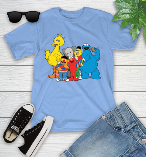 Kaws X Sesame Street UT Hoodie Tee For Sports