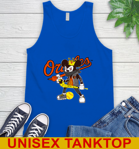 Baltimore Orioles MLB Baseball Mickey Peace Sign Sports Tank Top 5