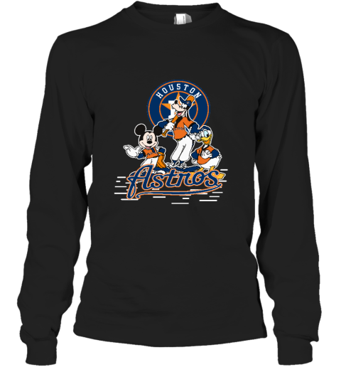 HOUSTON ASTROS MICKEY DONALD AND GOOFY BASEBALL SHIRTS Youth T-Shirt 