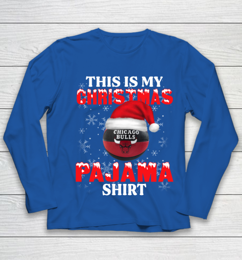 Chicago Bulls This Is My Christmas Pajama Shirt NBA Youth Long Sleeve 7