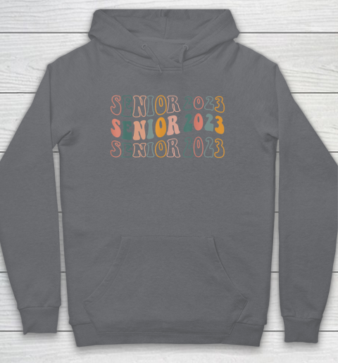Senior 2023 Retro Class Of 2023 Seniors Graduation 23 Hoodie Tee For Senior 2023 Retro Class Of 2023 Seniors Graduation 23 Hoodie Tee For
