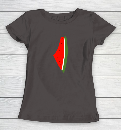 Palestine Watermelon Shirt Palestine Map Women's T-Shirt 5
