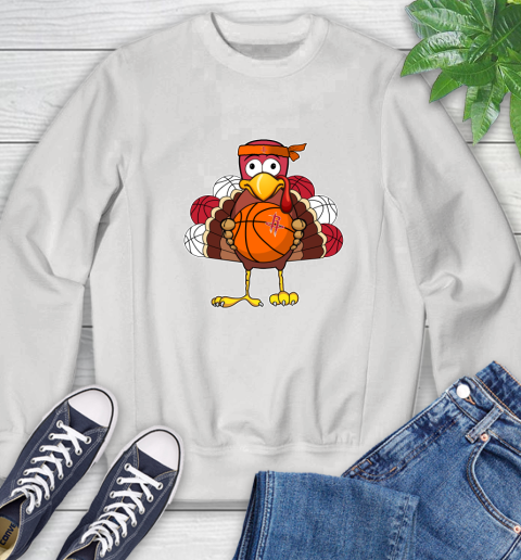 Houston Rockets Turkey thanksgiving day Sweatshirt