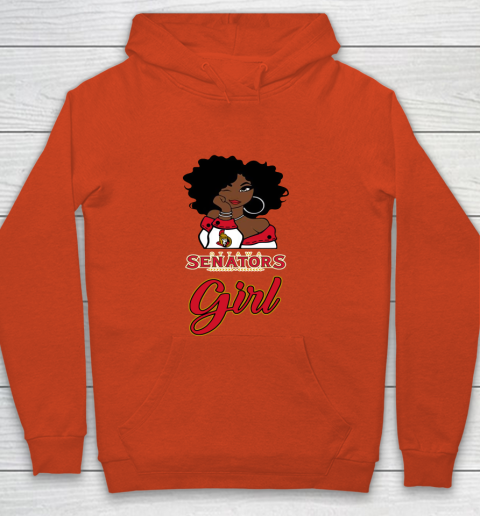 Ottawa Senators Girl NHL Youth Hoodie 4