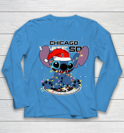 Chicago White Sox MLB noel stitch Baseball Christmas Youth Long Sleeve 4