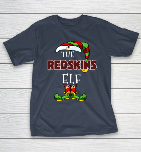 Washington Redskins Christmas ELF Funny NFL T-Shirt 3
