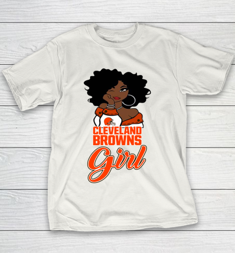 Cleveland Browns Girl NFL Youth T-Shirt 3