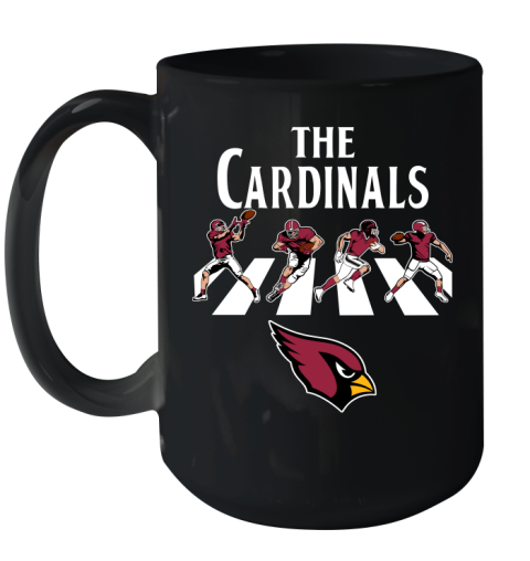 NFL Football Arizona Cardinals The Beatles Rock Band Shirt Ceramic Mug 15oz