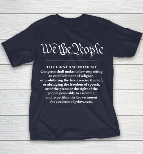 We The People  First Amendment Youth T-Shirt 2