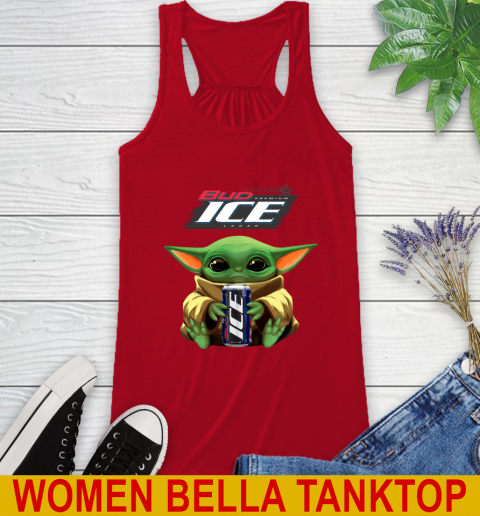 Star Wars Baby Yoda Hugs Bud Ice Beer Shirt 42