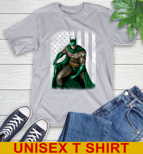 Boston Celtics NBA Basketball Batman DC American Flag Shirt T-Shirt 5