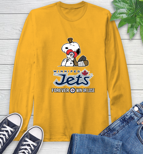 NHL The Peanuts Movie Snoopy Forever Win Or Lose Hockey Winnipeg Jets 60