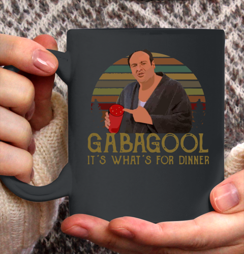 Gabagool  It's What's for Dinner Ceramic Mug 11oz 2