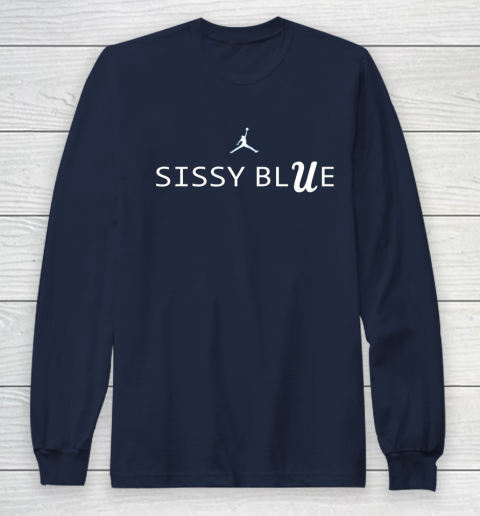 Sissy Blue Shirt UCLA Long Sleeve T-Shirt 2