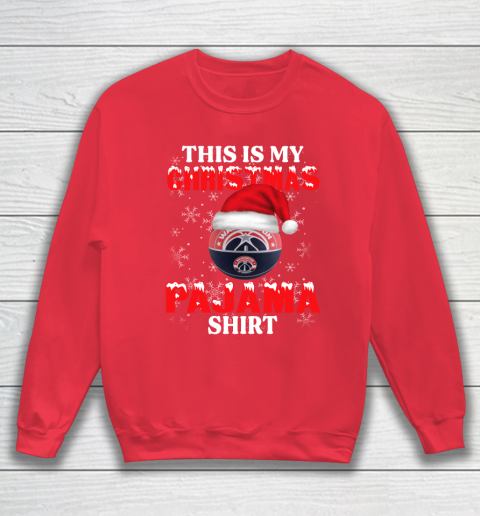 Washington Wizards This Is My Christmas Pajama Shirt NBA Sweatshirt 7