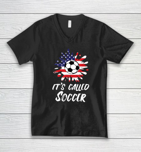 Christian Pulisic It's Called Soccer V-Neck T-Shirt