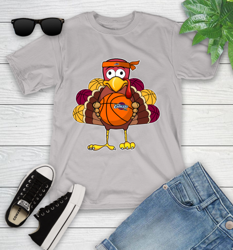 Cleveland Cavaliers Turkey thanksgiving day Youth T-Shirt 12