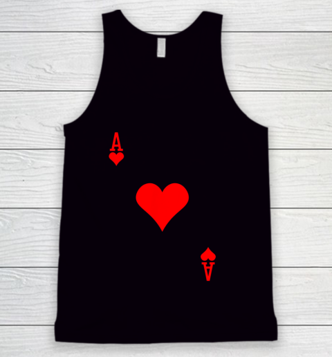Ace of Hearts Costume Tshirt Halloween Deck of Cards.QOS6T5UPCP Tank Top